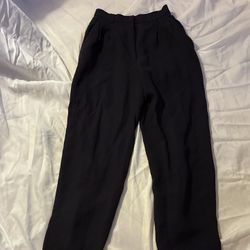 Petite Sophisticate Navy Slacks