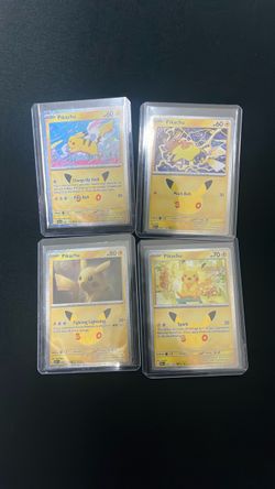 30th Celebrations Pikachus