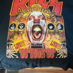 Kiss Concert Shirt From The Civic Arena 