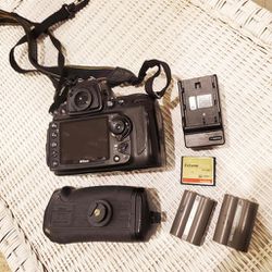 Nikon D700 With Battery Grip 