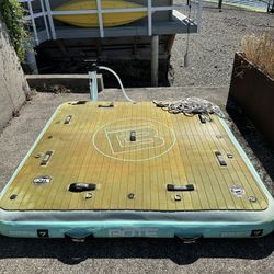 Bote Inflatable Dock (approximately 6x6ft)