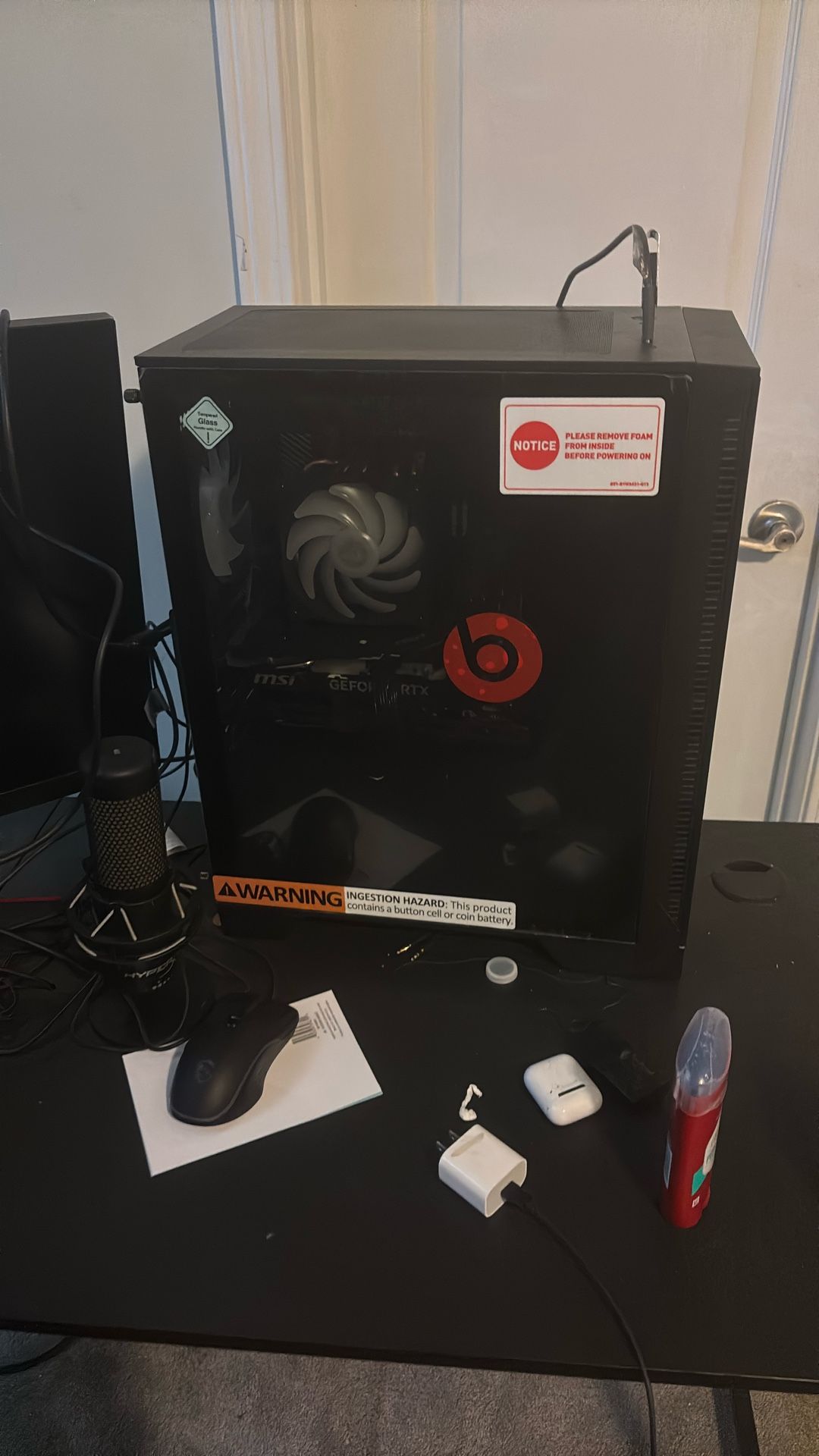 Gaming setup