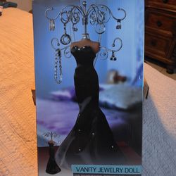 Brand new vanity jewelry doll.