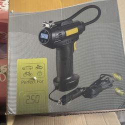 🚗 Digital Air Compressor – Portable Tire Inflator (NEW)