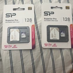 128GB Micro SD Card W/ Adapter X2