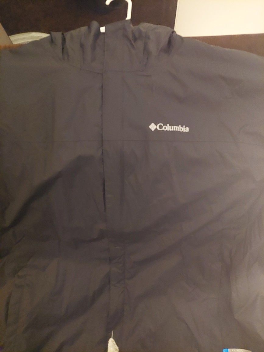 Columbia Rain Jacket 3xl