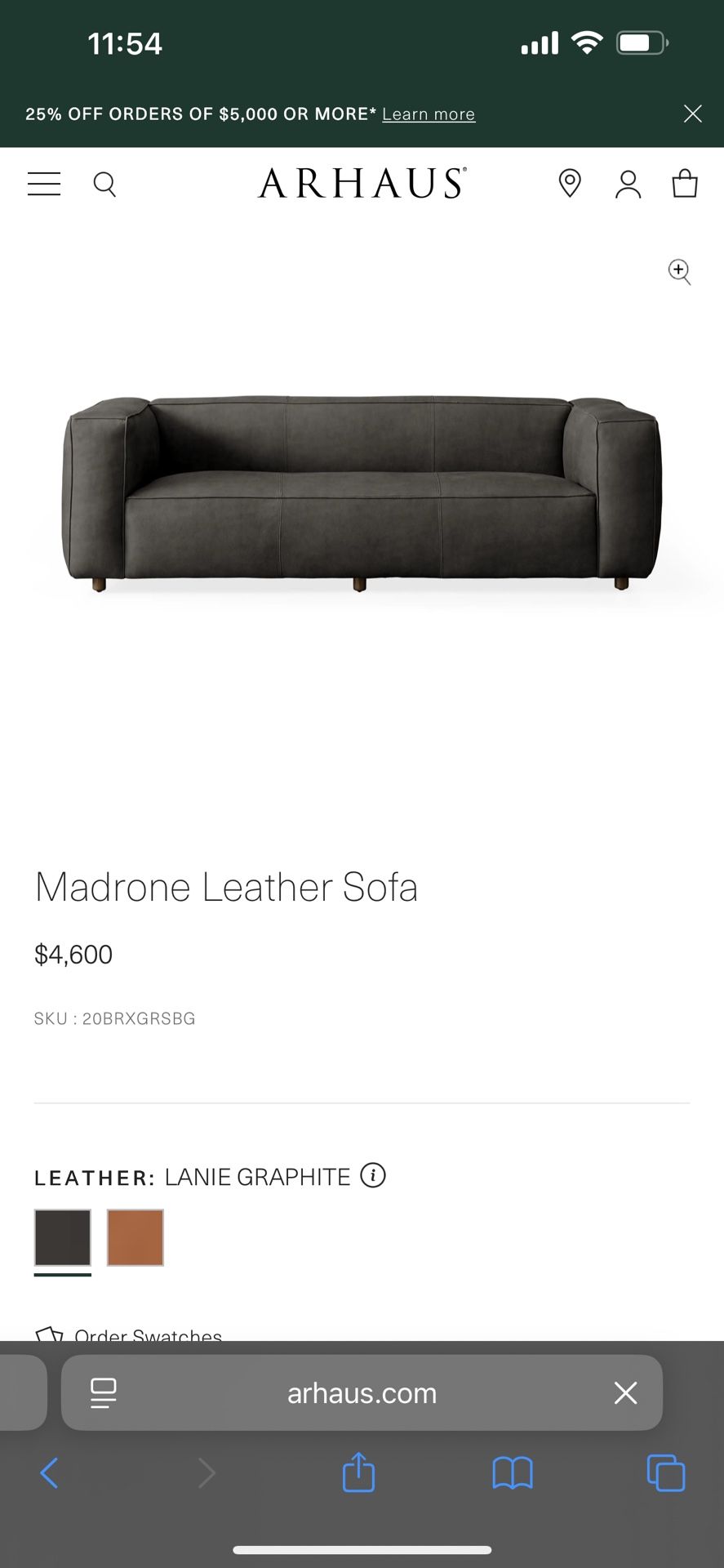 Leather Sofa