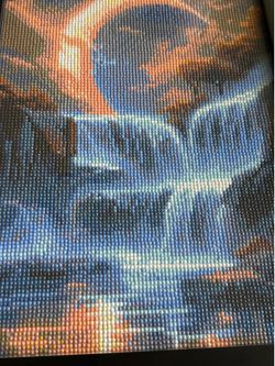 Finished diamond painting