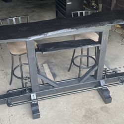 Custom Wood Bar / Table 
