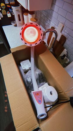 Red Light Therapy Lamp.