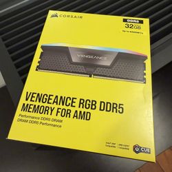 Corsair Vengeance RGB DDR5 16x2 32gb