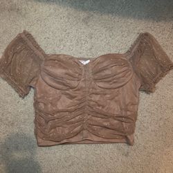 Bundle of shirts tops L