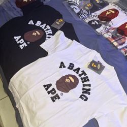 Bape Shirts (Sizes S/M/L/XL✅)