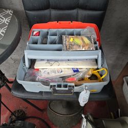 Fishing Tackle Box Fishing Hooks Etc