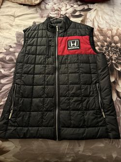 Genuine Honda Vintage Culture clothing By Patrick Calello Zippered PUFFER VEST