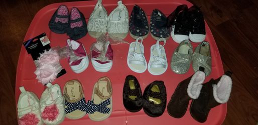 Lot of infant Baby shoes