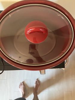 Red Crockpot