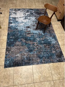 6x9 washable area rug , ocean style