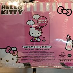 Hello Kitty Blanket - Balloon  Design 
