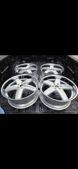 24" ARTIS wheels/rims 24x10" brushed chrome
