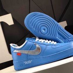 Nike Air Force 1 Low Off White Mca University Blue 55