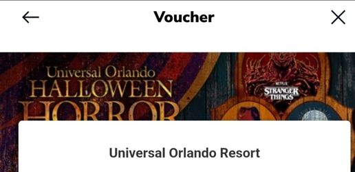 Halloween horror nights tickets