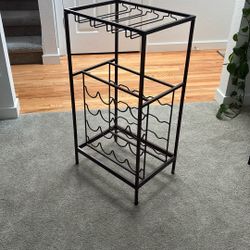Metal Wine Rack