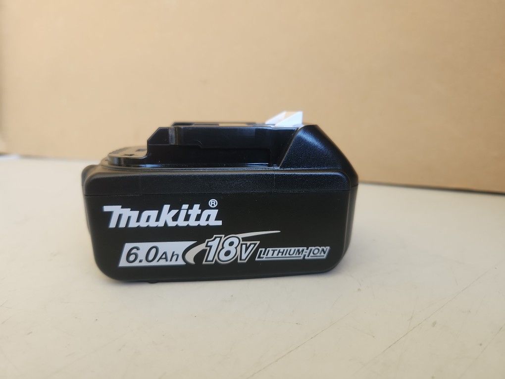 makita 18v 6.0ah bLithiu-ion Batterie New
