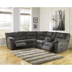 Entertainment reclining sectional couch!
