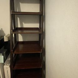 2 Sturdy Ladder back Shelves
