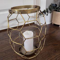 Decorative Lantern And Candle