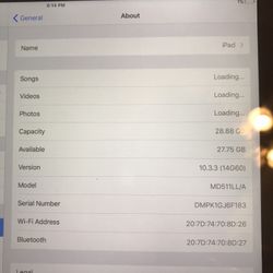 Ipad 4 Generation  32GB Black (wi-fi )