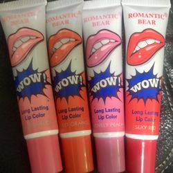 Romantic Bear WOW! Lip Colors