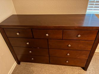 Wood dresser