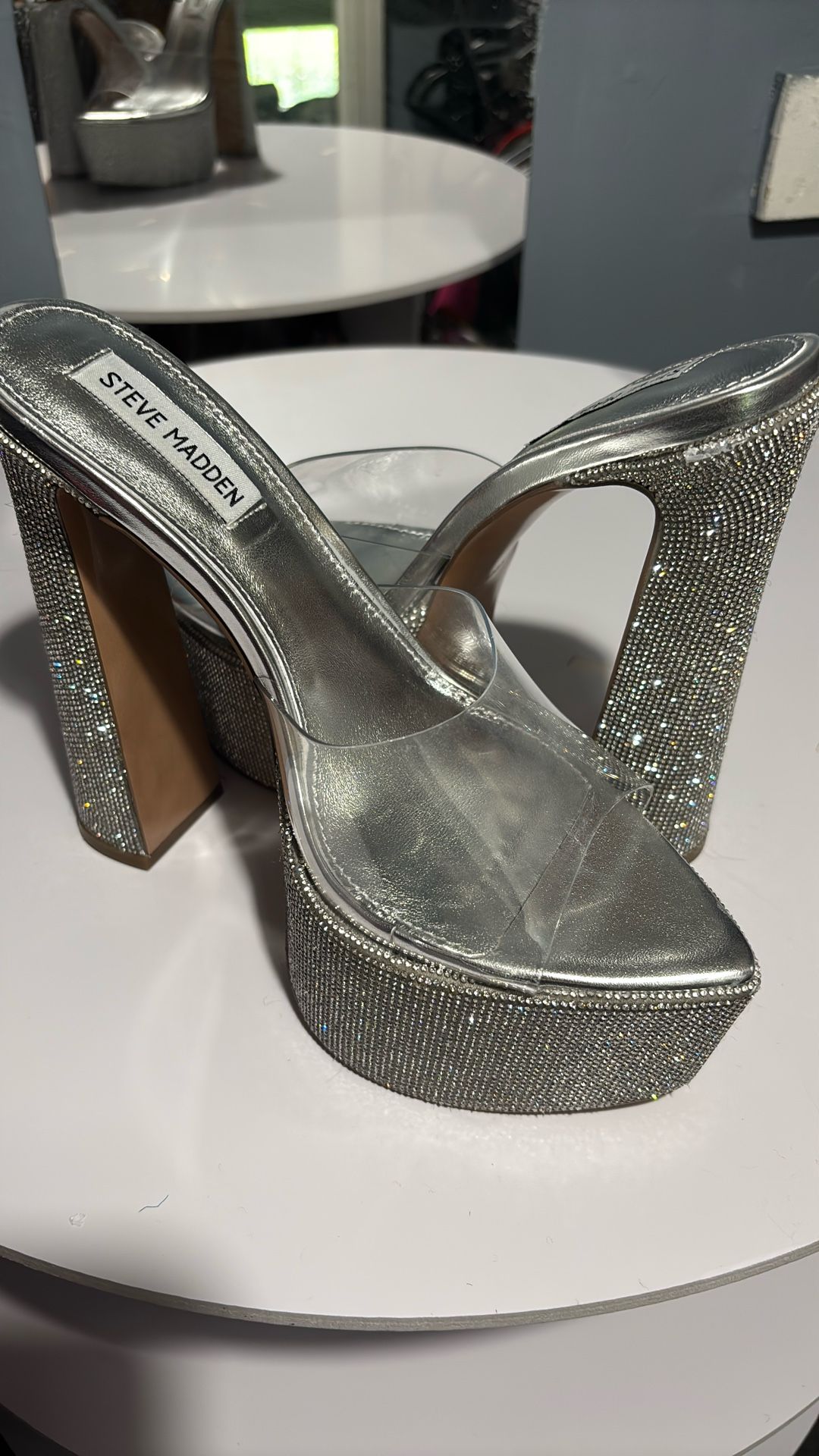 Steve Madden Rhinestone Heels