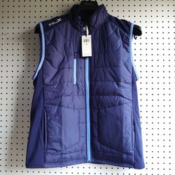 RLX Ralph Lauren Cool Wool Full Zip Vest