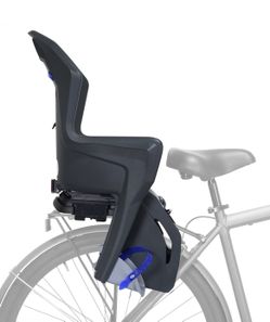 Child Bike Seat - Kent Polisport Koolah FF, Rear Mounted, Gray