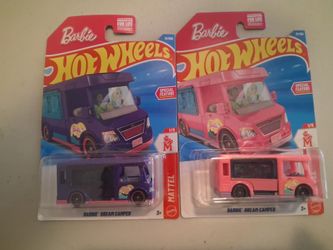 Hot Wheels 🔥 🌶 Barbie Dream Camper 2 for $5