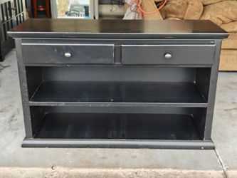 Pottery Barn Nantucket Console Bookcase – Black