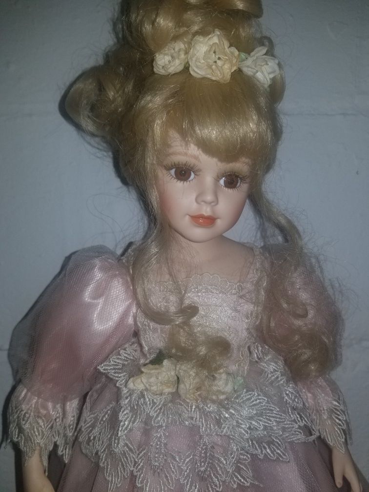 Ballerina Porcelain Doll