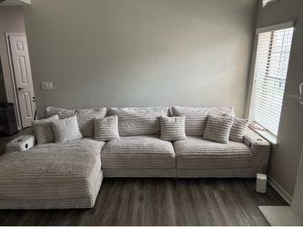 Fluffy cloud couch
