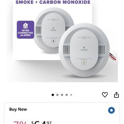 Kiddie Smoke/Carbon Monoxide Detector Alarm