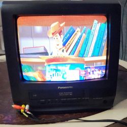 13" CRT Color Television VCR Combo 2003