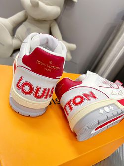 Louis Vuitton Trainer Red White Size 44 for Sale in Brentwood, NY - OfferUp