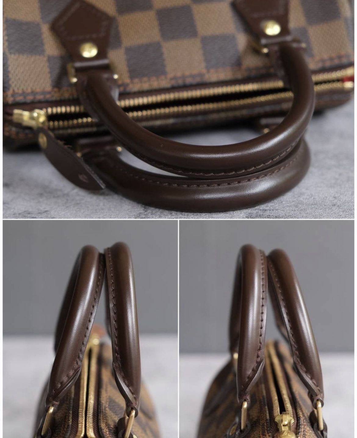 LOUIS VUITTON Damier Ebene Mini Speedy Hand Bag SP Order LV Auth 23260a  ref.635914 - Joli Closet