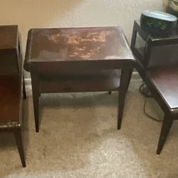3 side tables set 