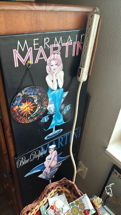 Mermaid Martini Bar Advertising Sign