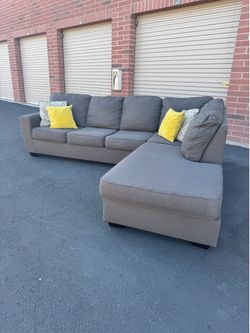WITH DELIVERY sectional couch