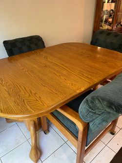 Dining Room table, chairs, inserts