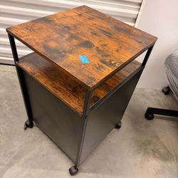 Rolling File Cabinet